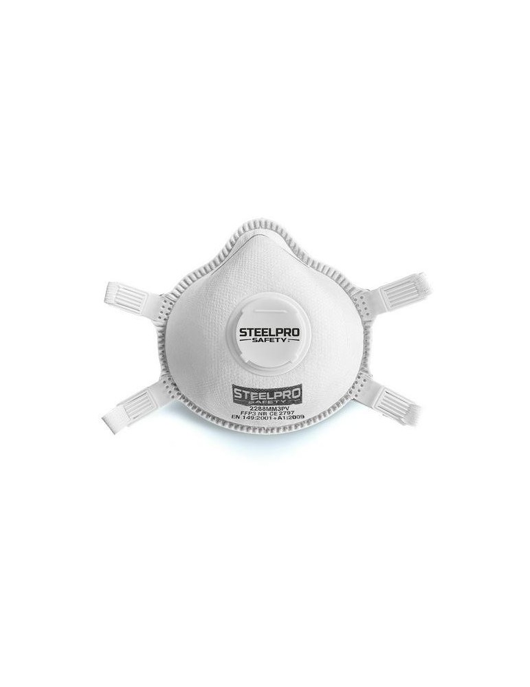 MASCARILLA STEELPRO FFP3 PRO VALVULA 2288MM3PVBL/U