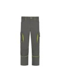 PANTALON STRETCH CON VIVOS FLUOR GRIS L9000 T-44