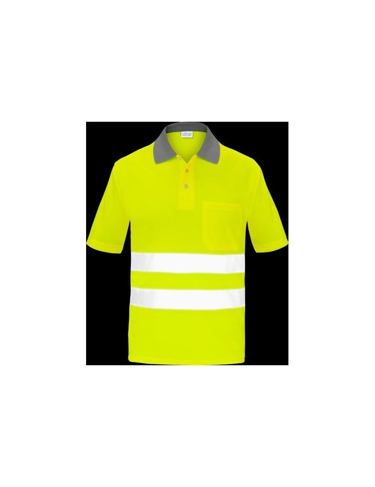 POLO ALTA VISIB. M/C            XXL