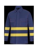 CAMISA A.V. AZUL/AMARILLO L3000 T-44 CPAV-43-AMT44