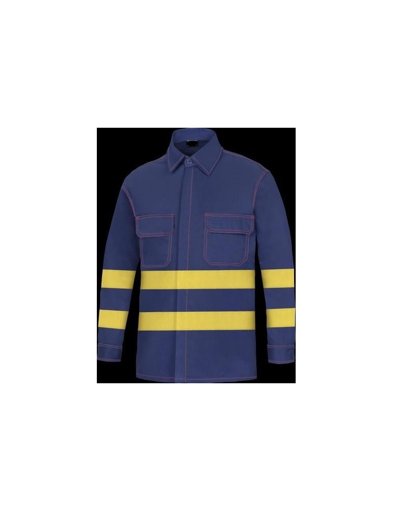 CAMISA A.V. AZUL/AMARILLO L3000 T-48 CPAV-43-AMT48