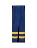 PANTALON AV AZUL/AMARILLO L3000 T-54 PPAV-42-AMT54