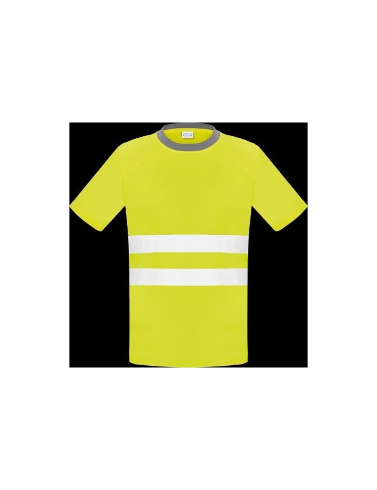 CAMISETA A.V. AMARILLO MANGA CORTA L3000 L