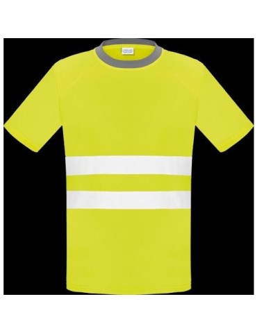 CAMISETA A.V. AMARILLO MANGA CORTA L3000 XL