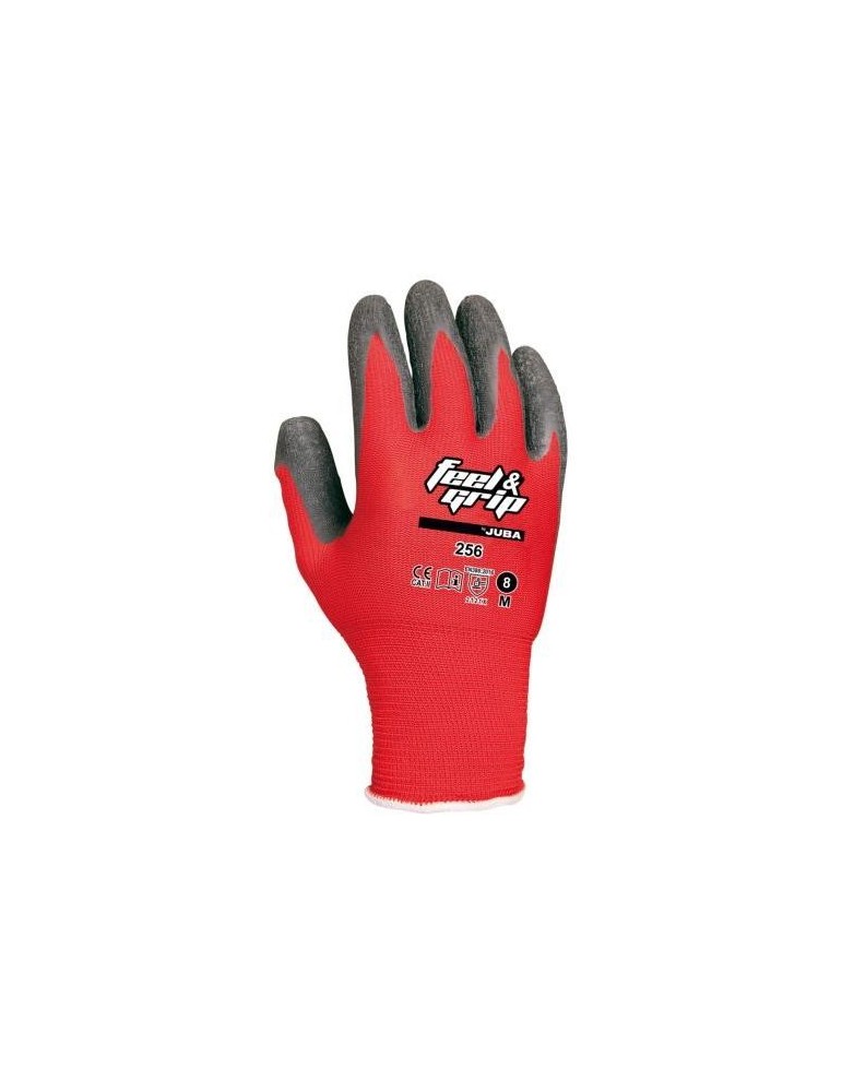 GUANTE POLIAMIDA LATERAL FEEL&GRIP 256/10 PAR