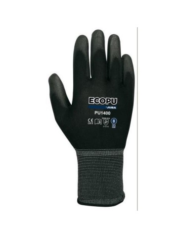 GUANTE POLIAMIDA PU1400 6 PAR