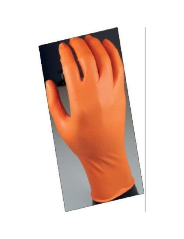 GUANTE DESECHABLE NITRILO GRIPPAZ 580 OR L