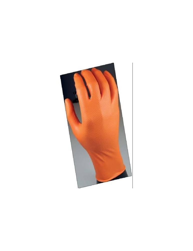 GUANTE DESECHABLE NITRILO GRIPPAZ 580 OR L