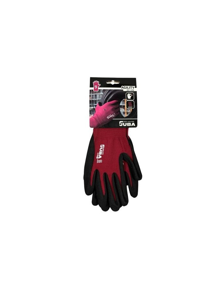 GUANTE NITRILO AGILITY 11/2XL GRANATE (H4118/11)