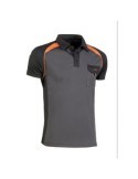 POLO COOL WAY NEGRO/NARANJA 964 XS