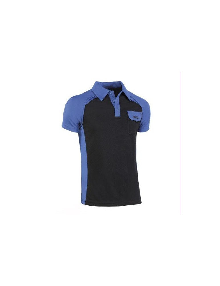 POLO TOP RANGE M/C NGR/AZLN.994 2XL