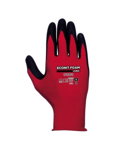 GUANTE ECONIT FOAM NYLON+NITRILO H111801/10