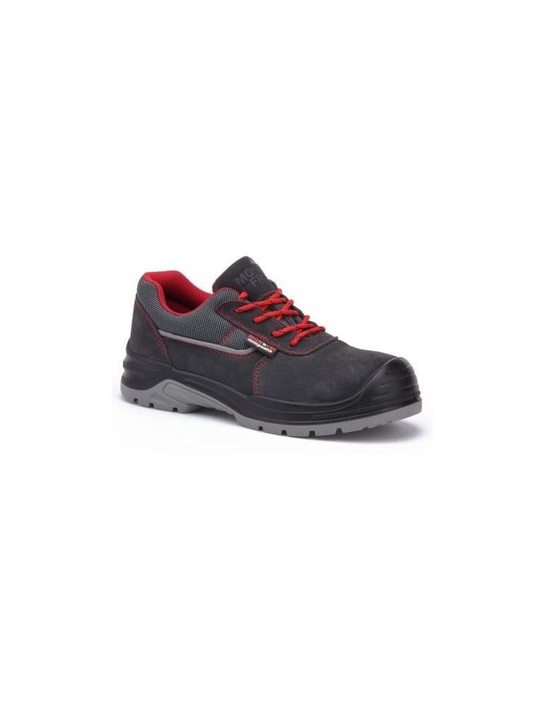 ZAPATO SEG. S1P BETA GRIS-ROJO T-45