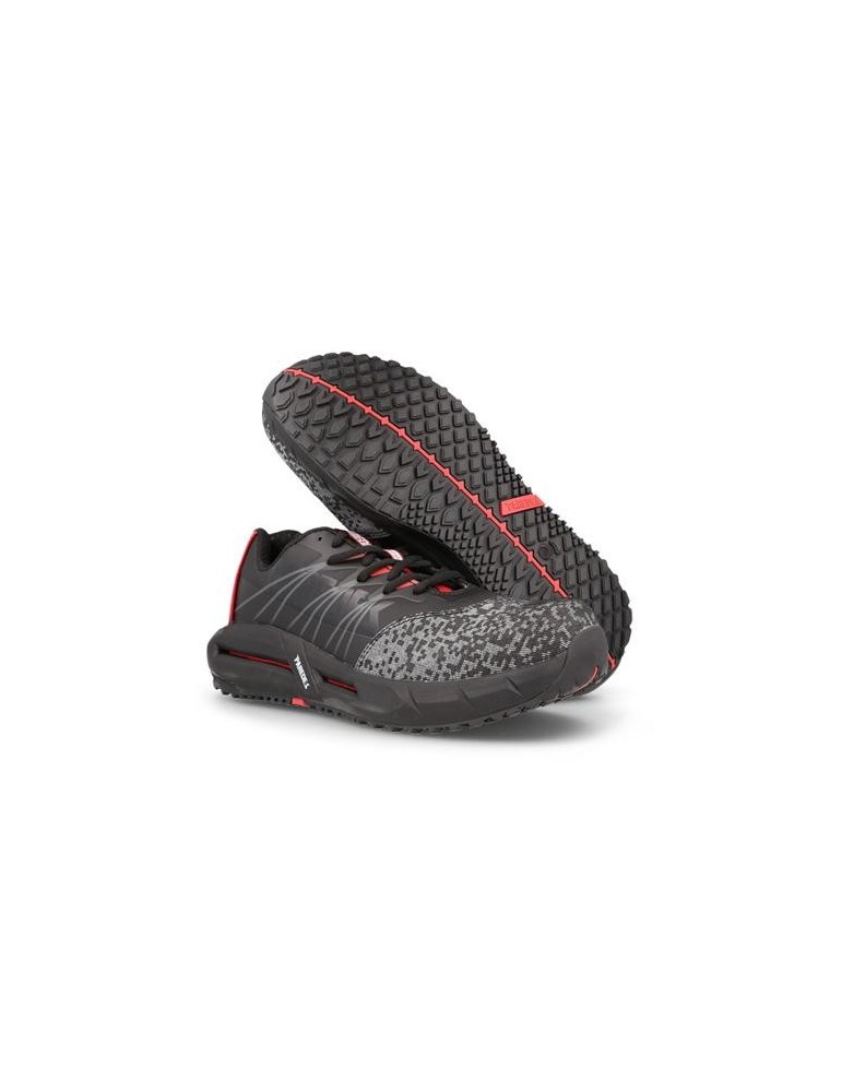 ZAPATILLA SEG. MATRIX NEGRO-ROJO T-38SP5220 NE-RO