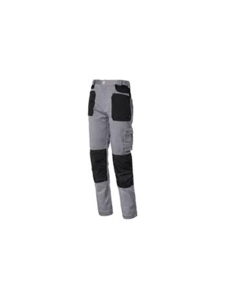 PANTALON STRETCH EN CAJA GRIS/NEGRO L  8730B