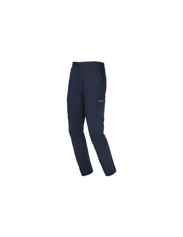PANTALON ALG.EASY STRETCH AZUL 8038-M