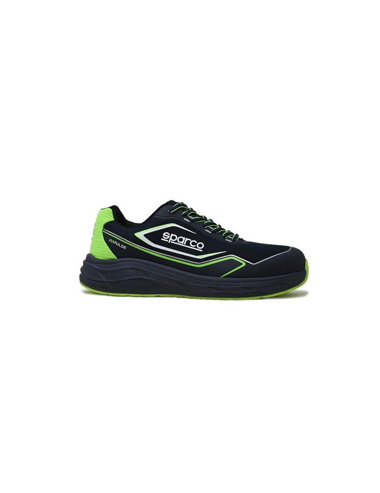 ZAPATO SEG. ESD S1PS IMPULSE WILLEN NEG/VERD T-42
