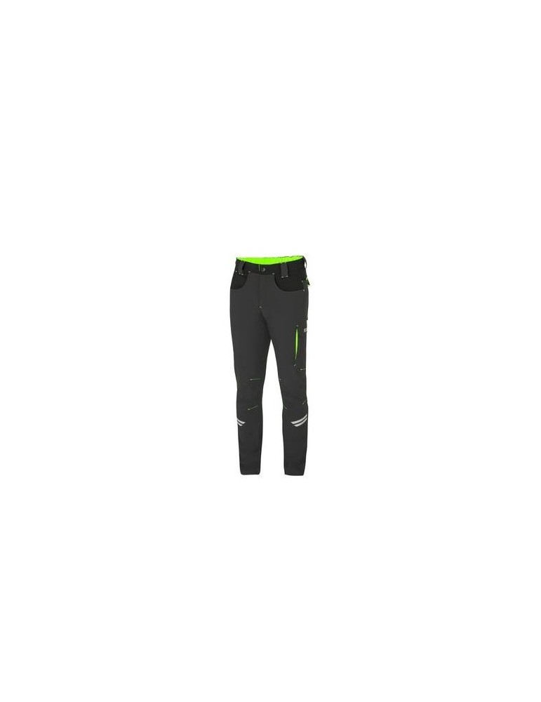 PANTALON KANSAS LIGHT TECH GRIS/VERDE T-2XL