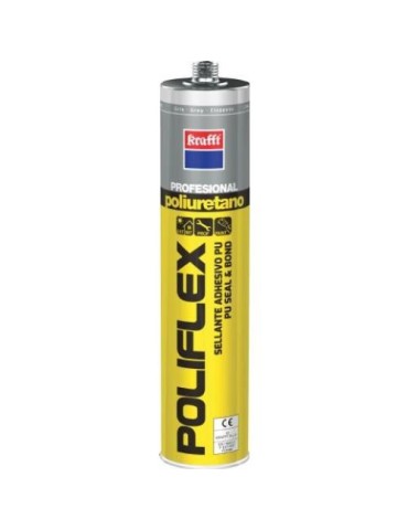 MASILLA POLIURETANO POLIFLEX GRIS 300 ML. 50013