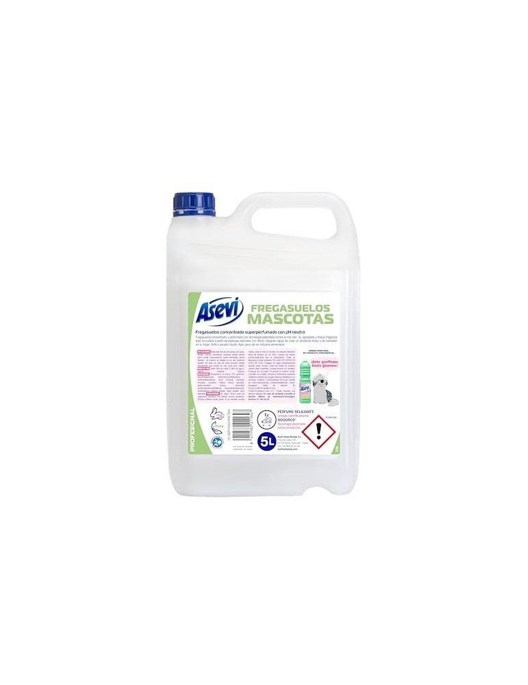 FREGASUELOS PROFESIONAL ASEVI MASCOTAS 5L 21164