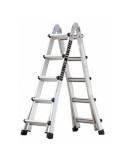 ESCALERA MULTIUSO AL. 5X5 10+10 PELDAÑOS MASTER