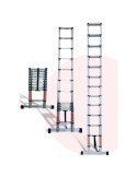ESCALERA TELESCOPICA PLEGABLE 9 PELDAÑOS