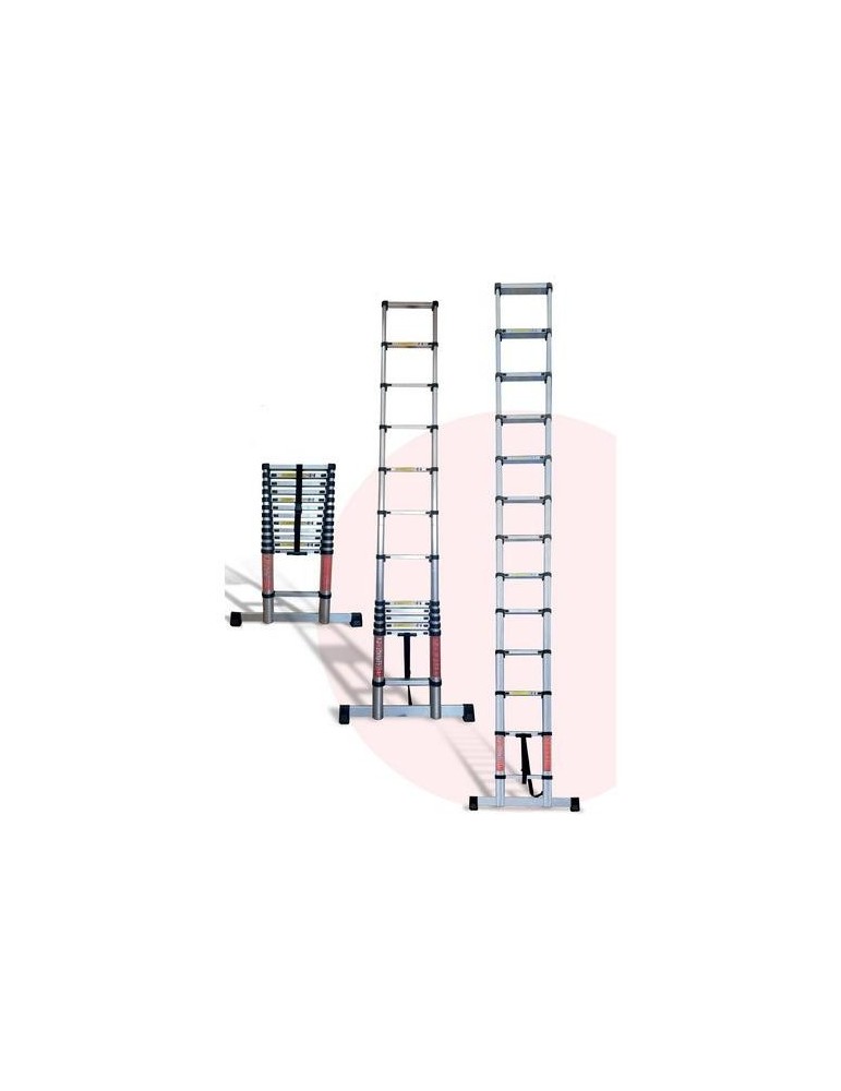 ESCALERA TELESCOPICA PLEGABLE TUBIKA 11 PELDAÑOS