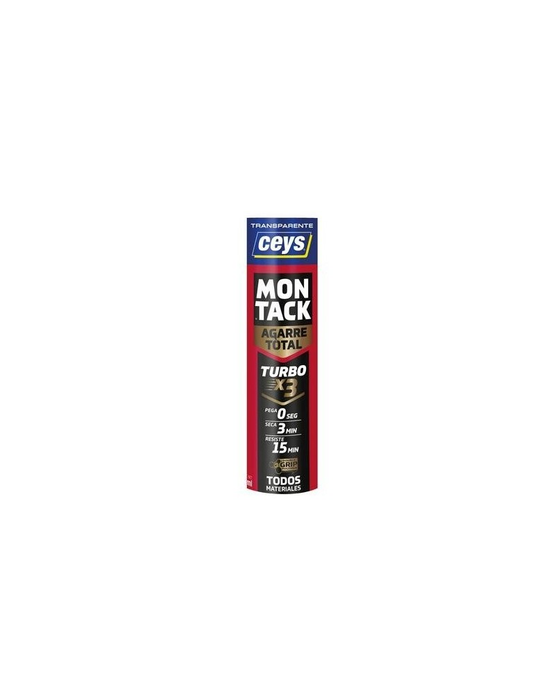 CEYS MONTACK TURBO TRANSPARENTE CARTUCHO 290ML