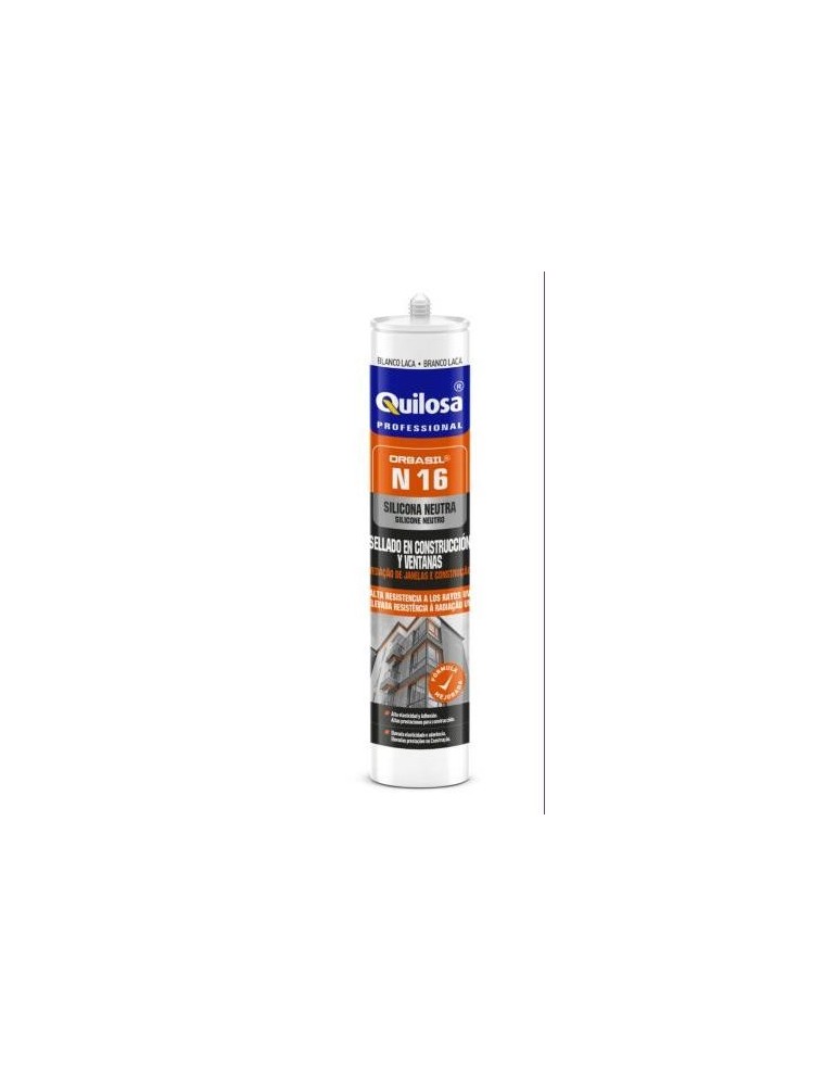SILICONA ORBASIL N16 NEUTRA 300 ML. TRANSLUCIDO