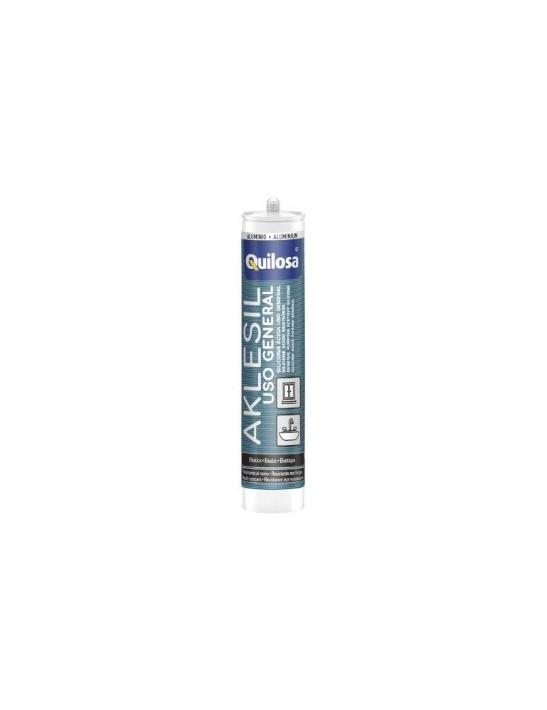 SILICONA FUNGICIDA AKLESIL BLANCA 280 ML.