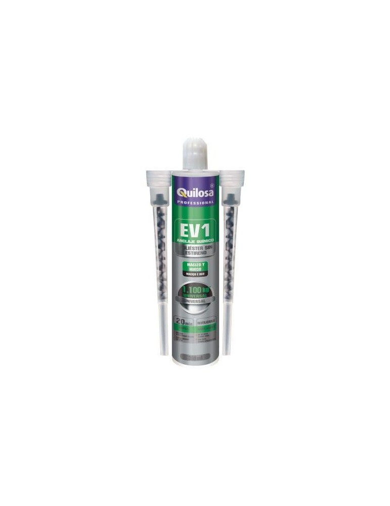 TACO ANCLAJE QUIMICO EVOLUTION1 POL.S/ESTIR.300ML