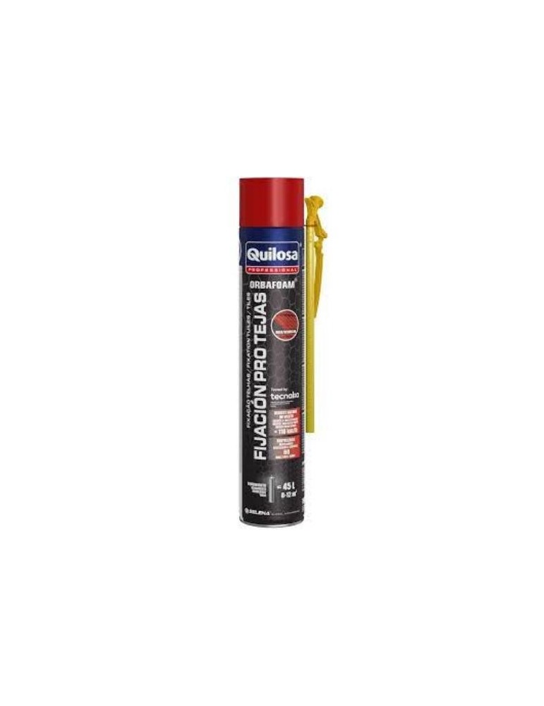 ESPUMA ORBAFOAM FIJACION TEJAS ROJO CANULA 650ML.