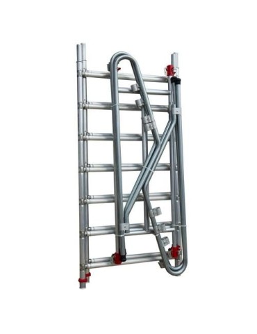 ANDAMIO ALUMINIO C/RUEDAS 105X180CM PACK 2 RS180