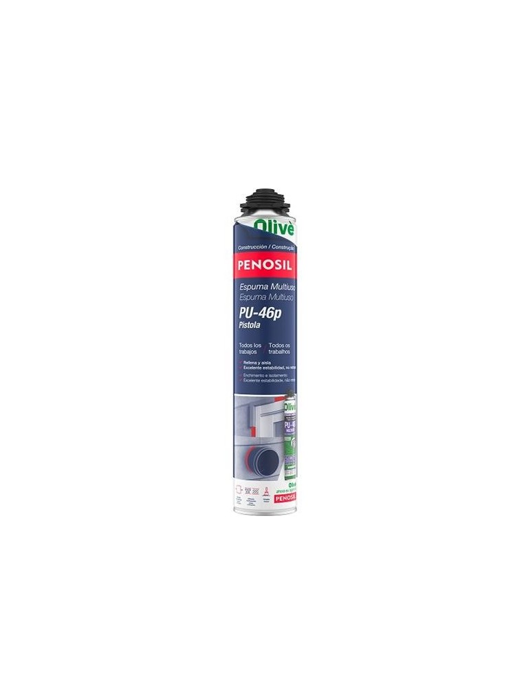 ESPUMA POLIURETANO MULTIUSO PISTOLA OLIVE PU-46p