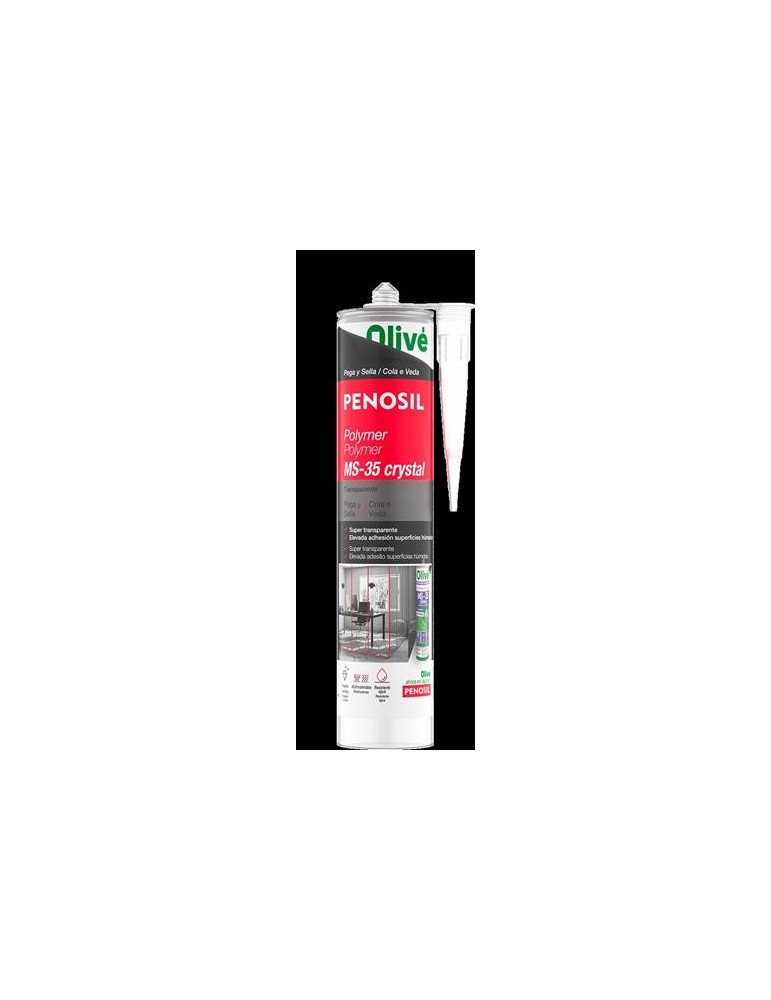 SELLADOR POLIMERO OLIVE MS-35 CRISTAL, 300 ML.