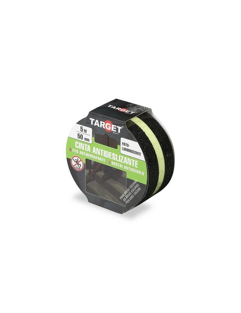 CINTA ADHESIVA ANTIDESLIZANTE LUMINISCENTE 5X50MM