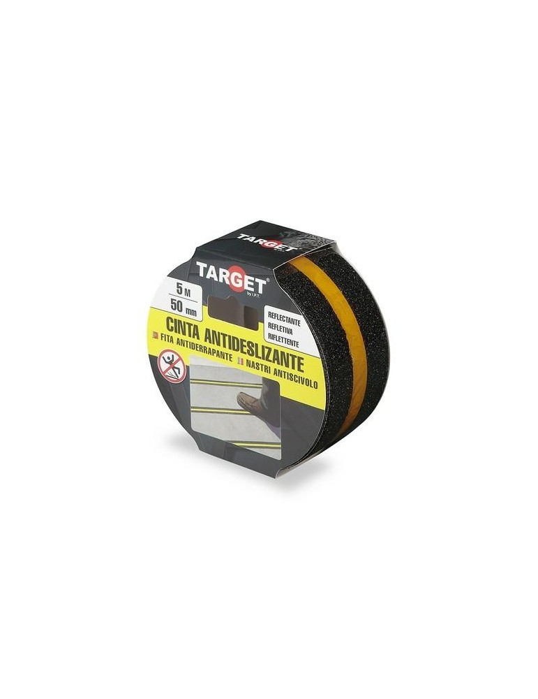 CINTA ADHESIVA ANTIDESLIZANTE REFLECTANTE 5X50MM