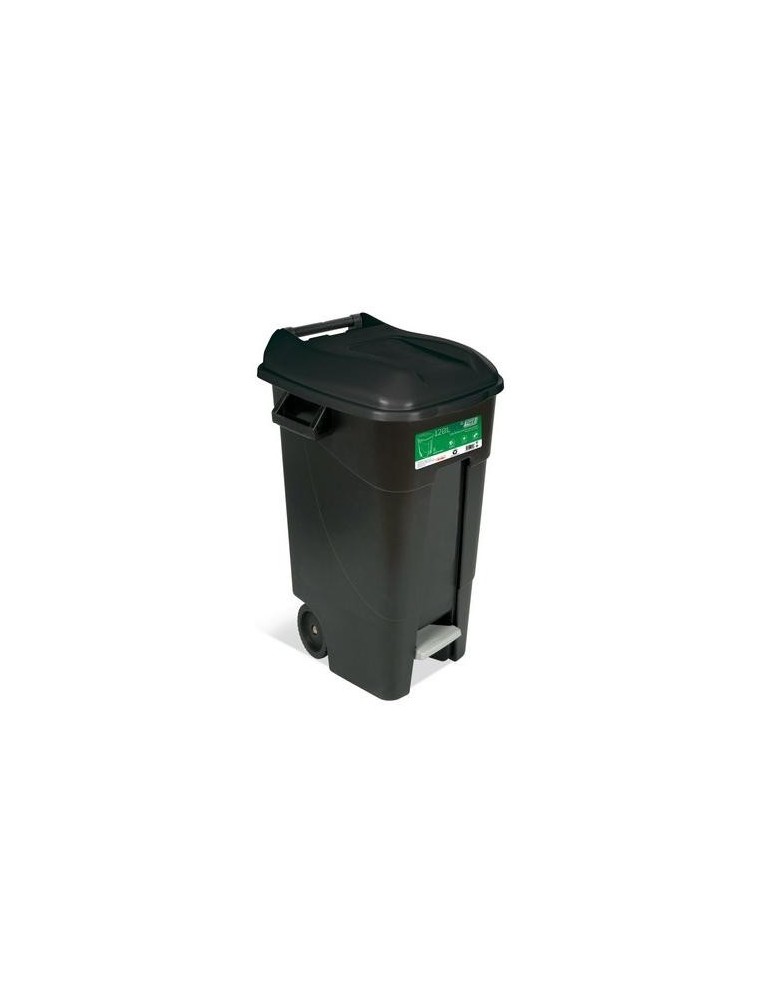 CONTENEDOR JARDIN 120 L. C/PEDAL NEGRO ECO 443138