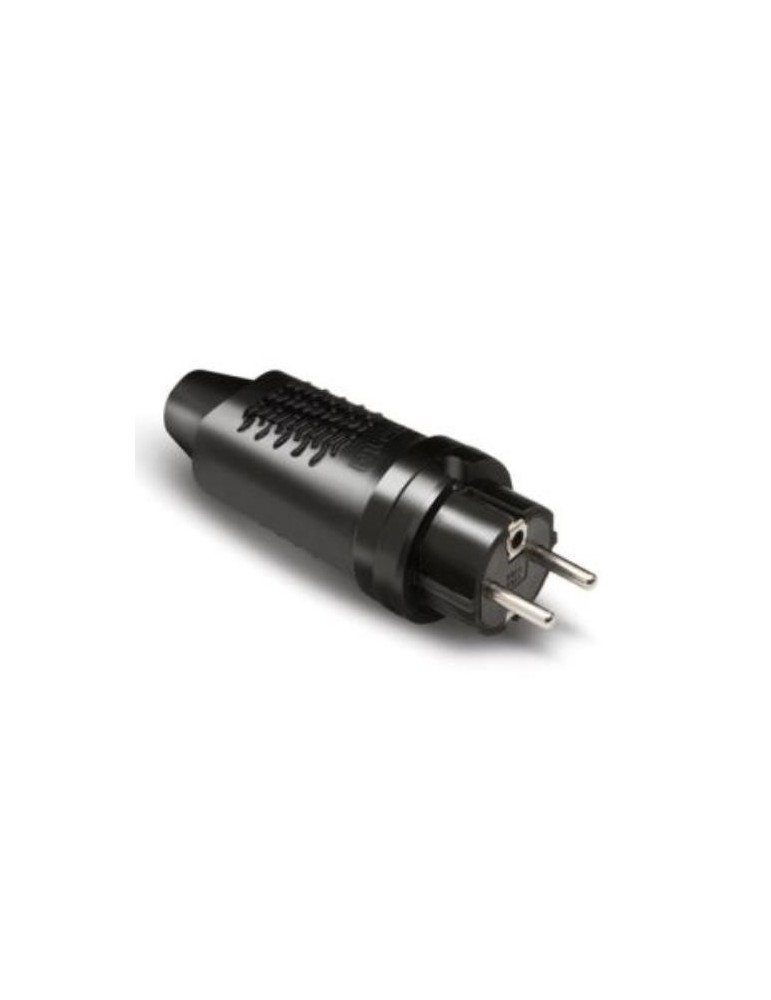 CLAVIJA MACHO TT. 16 AH. 250 V. GOMA NEGRA