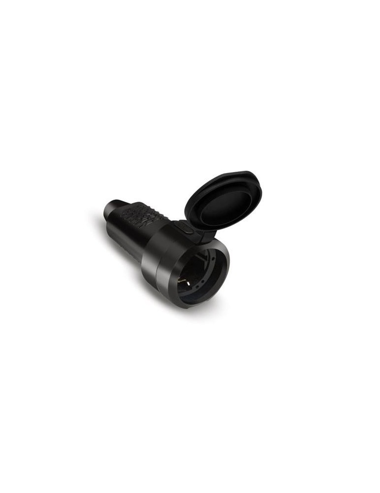 CLAVIJA HEMBRA TT 16 AH. 250  V.  GOMA NEGRA