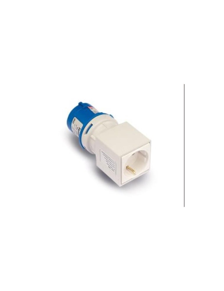 ADAPTADOR CLAVIJA 2P+T BASE 2P+TTL13910