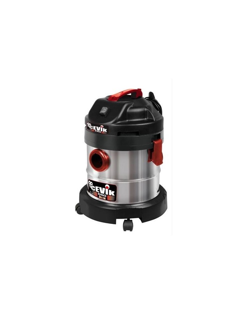 ASPIRADOR 20L.1200W. INOX SOLIDOS/LIQ. CE-PRO20X