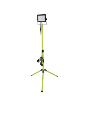 PROYECTOR LED C/TRIPODE ECO NEGRO 4000LM 50W 5000K