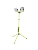 PROYECTOR LED DOBLE TRIPODE ECO NEGRO 2400LM 2X30W