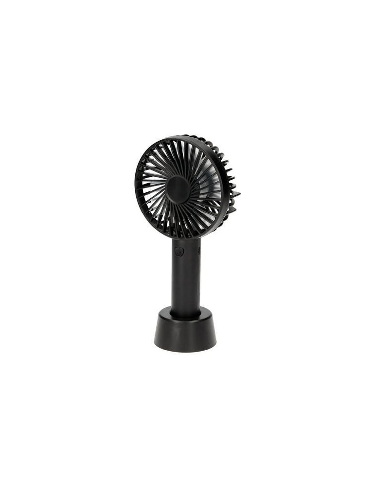 MINI VENTILADOR MANO BALU USB RECARG NEGRO DC 5V