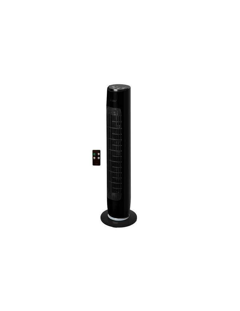 VENTILADOR TORRE C/MANDO 79CM 45W 220-240V NEGRO