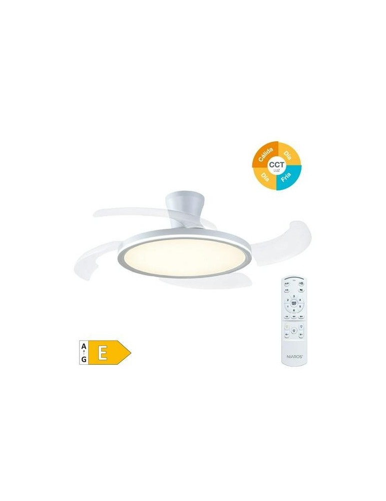 VENTILADOR TECHO GOMCE MANDO Ø122 DC 230V BL