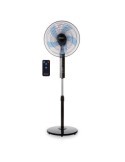 VENTILADOR PIE 40CM 55W HASTA 139CM NEGRO SF 0244