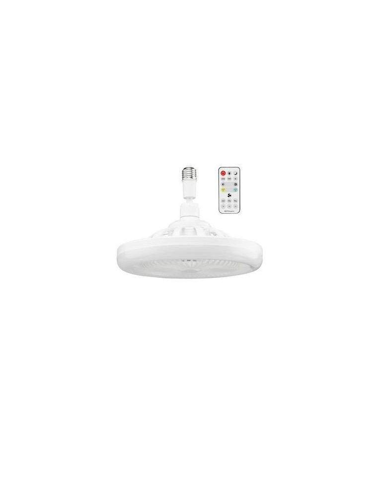 MINI VENTILADOR TECHO C/LUZ DC DIAMETRO 15CM
