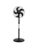 VENTILADOR DE PIE 60W DIM 40CM C/MANDO NEGRO